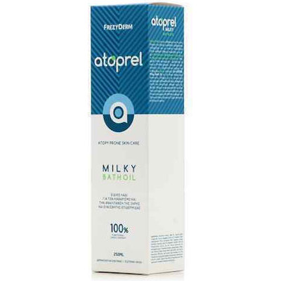 Frezyderm Atoprel Milky Bath Oil, Ειδικό Γαλακτώδες Έλαιο Καθαρισμού, Ατοπικό Δέρμα 250ml
