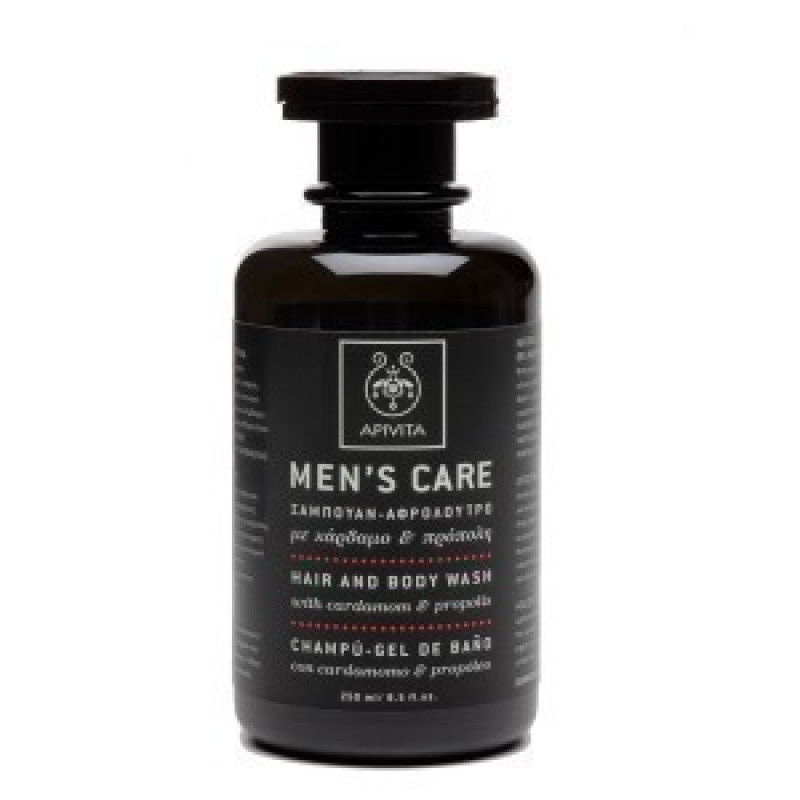 APIVITA MENS CARE ΣΑΜΠΟΥΑΝ-ΑΦΡΟΛΟΥΤΡΟ 250ML