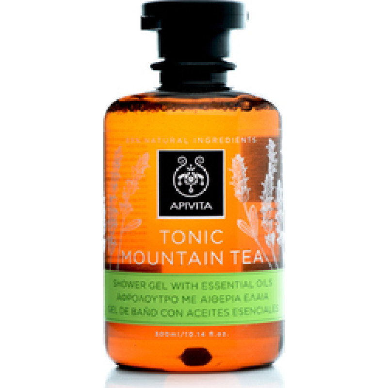 APIVITA TONIC MOUNTAIN TEA SHOWER GEL 300ml