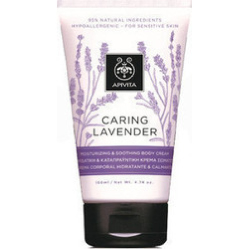APIVITA CARING LAVENDER ΕΝΥΔΑΤΙΚΗ & ΚΑΤΑΠΡΑΥΝΤΙΚΗ ΚΡΕΜΑ ΣΩΜΑΤΟΣ 150ML