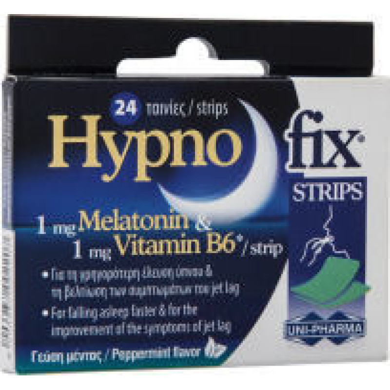 UNIPHARMA HYPNO FIX STRIPS 24ΤΜΧ