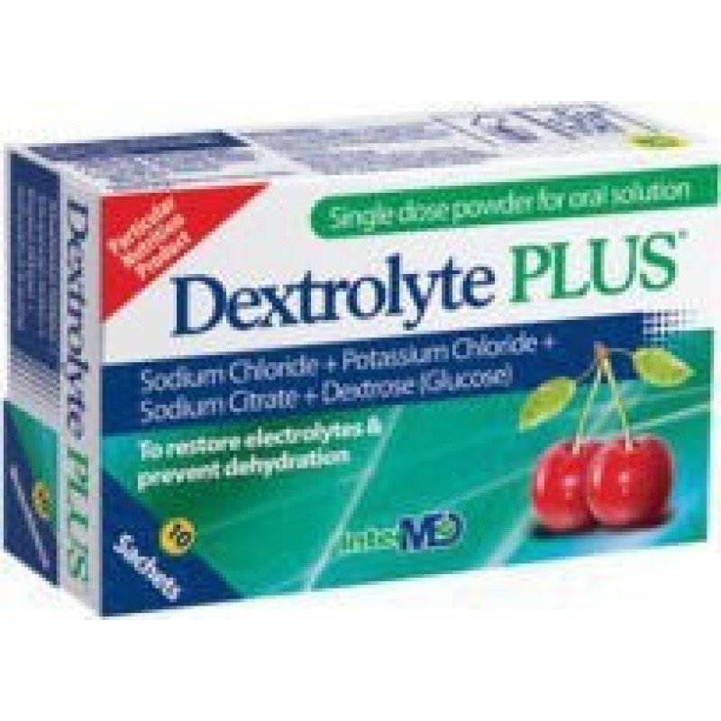 UNI-PHARMA DEXTROLYTE PLUS ΗΛΕΚΤΟΛΥΤΕΣ 10 ΦΑΚΕΛΑΚΙΑ