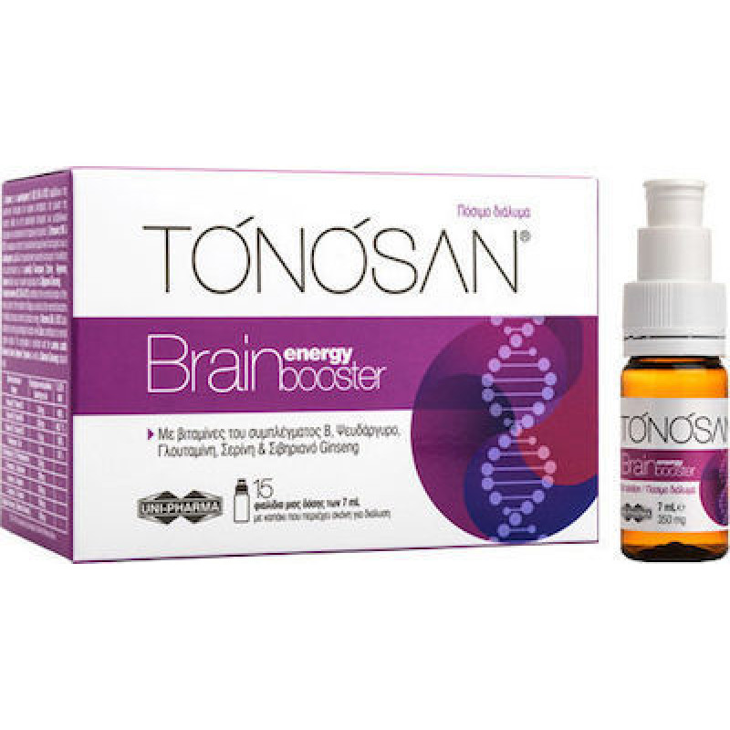 UNI-PHARMA Tonosan Brain Energy Booster, 15x7ml