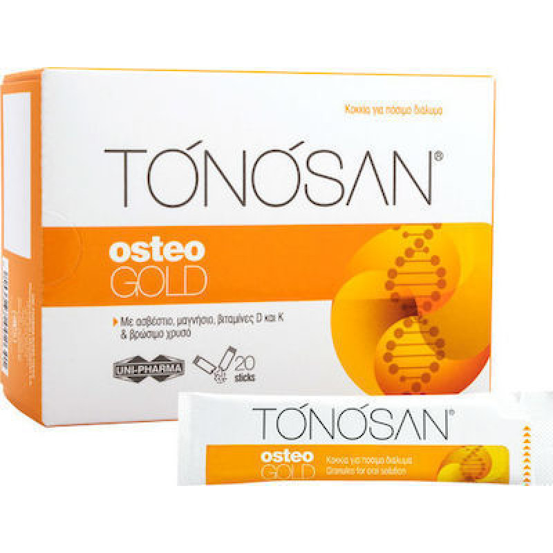 UNI-PHARMA Tonosan Osteo Gold, 20 Sticks