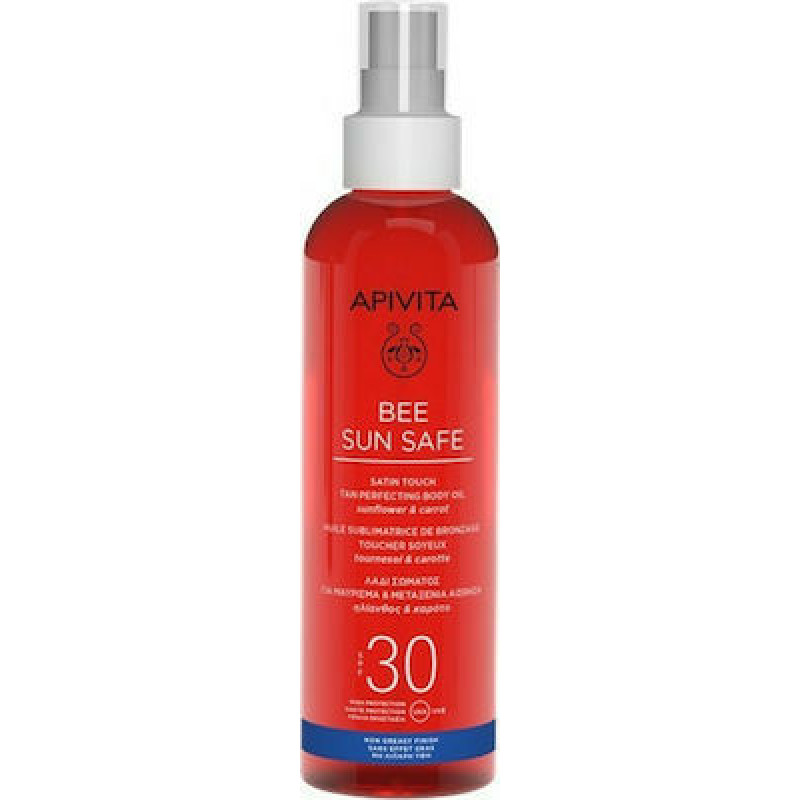 APIVITA BEE SUN SAFE BODY OIL SPF30 200ML