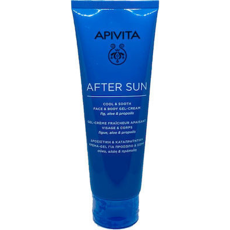 APIVITA ΒΕΕ SUN SAFE AFTER SUN ΔΡΟΣΙΣΤΙΚΗ & ΚΑΤΑΠΡΑΫΝΤΙΚΗ ΚΡΕΜΑ-GEL ΓΙΑ ΠΡΟΣΩΠΟ & ΣΩΜΑ 200ML