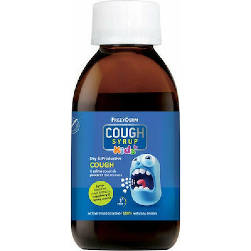 FREZYDERM Syrup Kids Cough Σιρόπι για τον Βήχα 182g