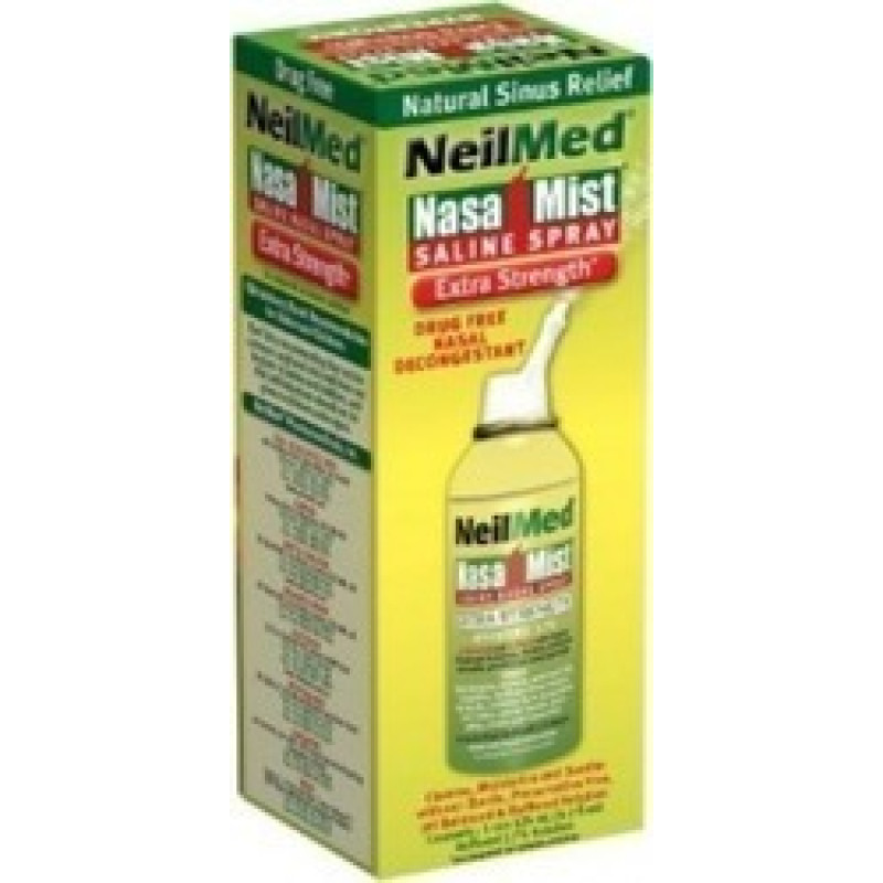NEILMED NASA MIST SPRAY EXTRA STRENGTH HYPERTONIC 2.7% 125ML
