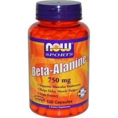NOW BETA-ALANINE 750MG 120 CAPS