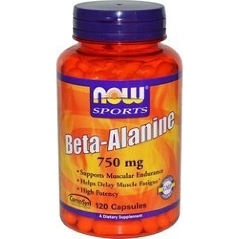 NOW BETA-ALANINE 750MG 120 CAPS