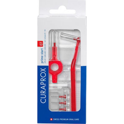 Curaprox Prime Start 07 Μεσοδόντια Βουρτσάκια Κόκκινο