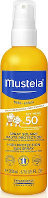 MUSTELA  BEBE Spray Solaire SPF50 - 200ml