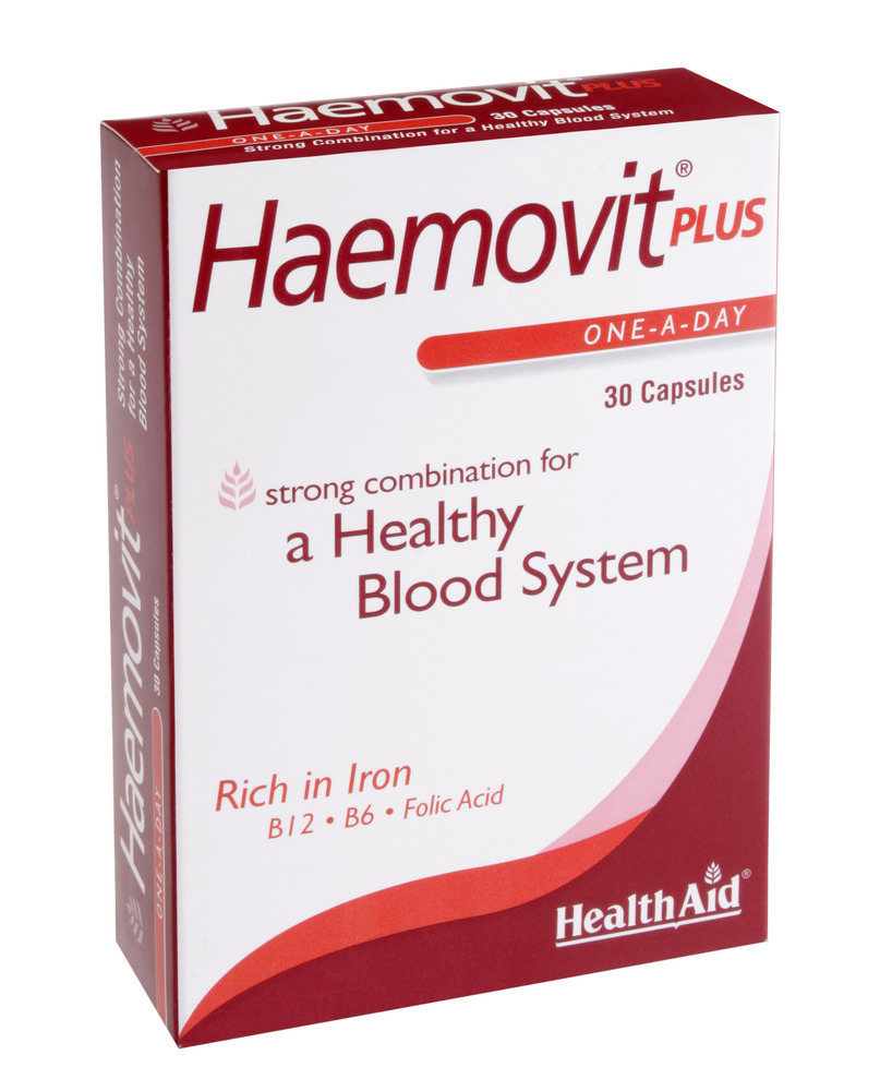 HEALTH AID HAEMOVIT PLUS BLISTER 30CAP