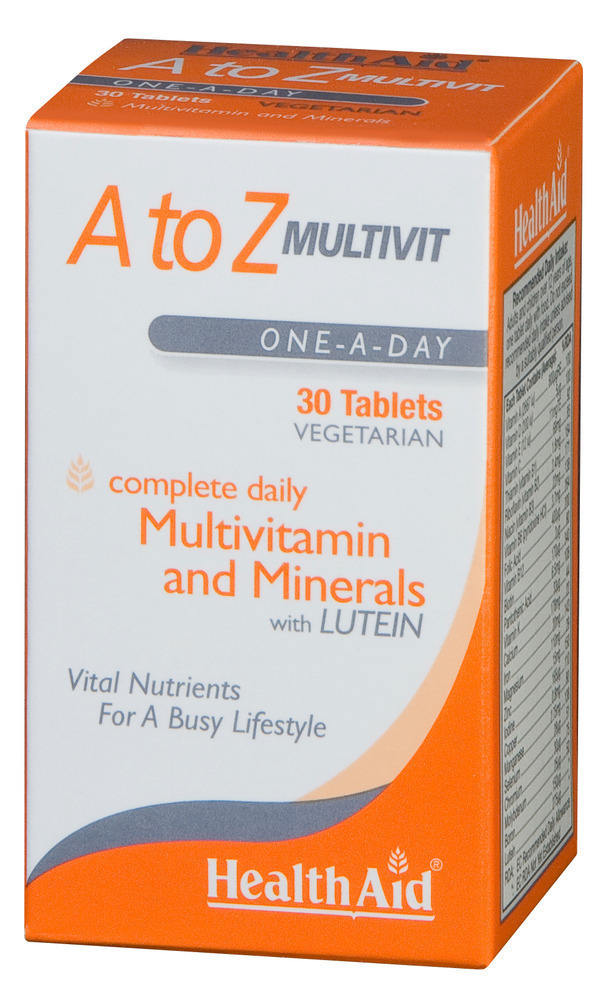 HEALTH AID A TO Z MULTIVIT 30TAB