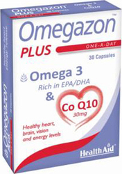 HEALTH AID OMEGAZON PLUS (Ω3 + CoQ10) 30CAPS