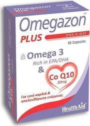HEALTH AID OMEGAZON PLUS (Ω3 + CoQ10) 60CAPS