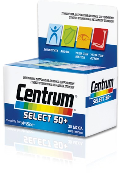 CENTRUM SELECT 50+ 30TAB