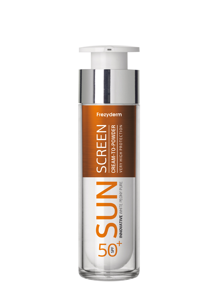 Frezyderm Sun Screen Cream to Powder Vitamin D Like Αντηλιακή Κρέμα Προσώπου SPF50+ 50ml