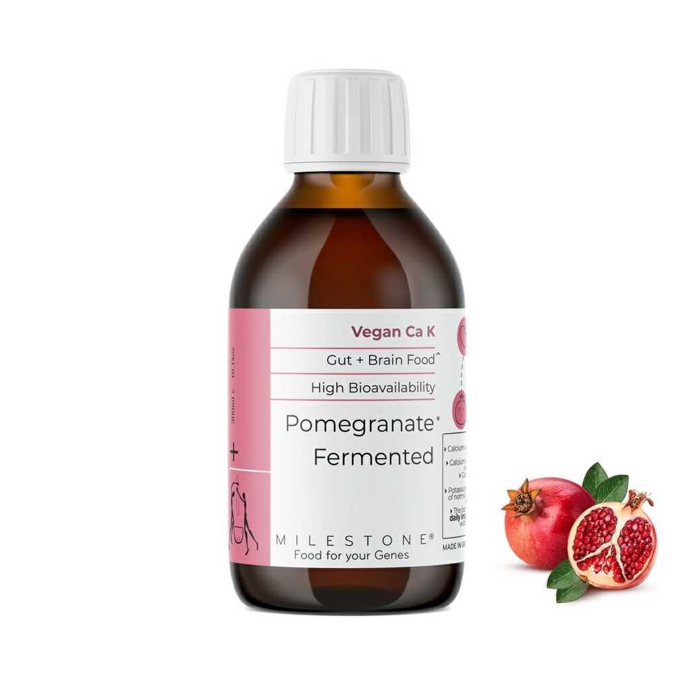 Milestone Organic Pomegranate Extract Βιολογικό Εκχύλισμα Ροδίου 250ml