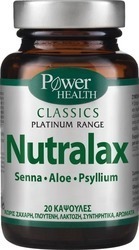 POWER HEALTH CLASSICS PLATINUM NUTRALAX 20 CAPS