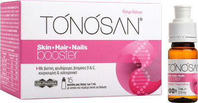 UNI-PHARMA Tonosan Skin-Hair-Nails Booster, 15x7ml