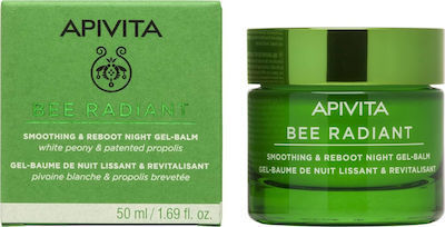 APIVITA Bee Radiant Gel-Balm Νύχτας για Λείανση & Αναζωογόνηση 50ml