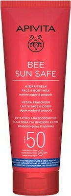 APIVITA BEE SUN SAFE FABE&BODY MILK SPF50 200ML