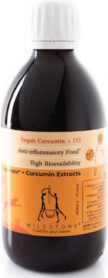 Milestone Nutrition Vegan Curcumin + D3 300ml