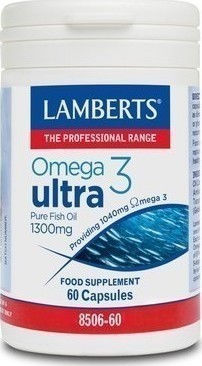 LAMBERTS OMEGA 3 ULTRA PURE FISH OIL 1300 MG 60CAP