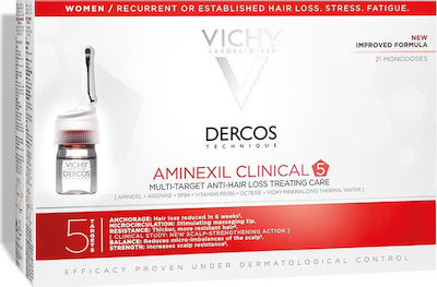 VICHY DERCOS AMINEXIL CLINICAL 5 FEMME 21X6ML