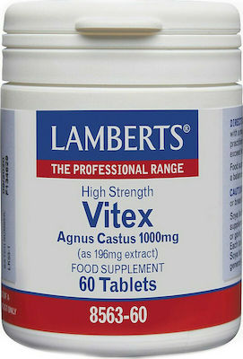 LAMBERTS VITEX AGNUS CASTUS 1000MG 60T