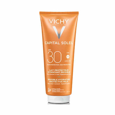 VICHY CAPITAL SOLEIL Beach Protect Αντηλιακό Γαλάκτωμα Προσώπου & Σώματος SPF30 300ml